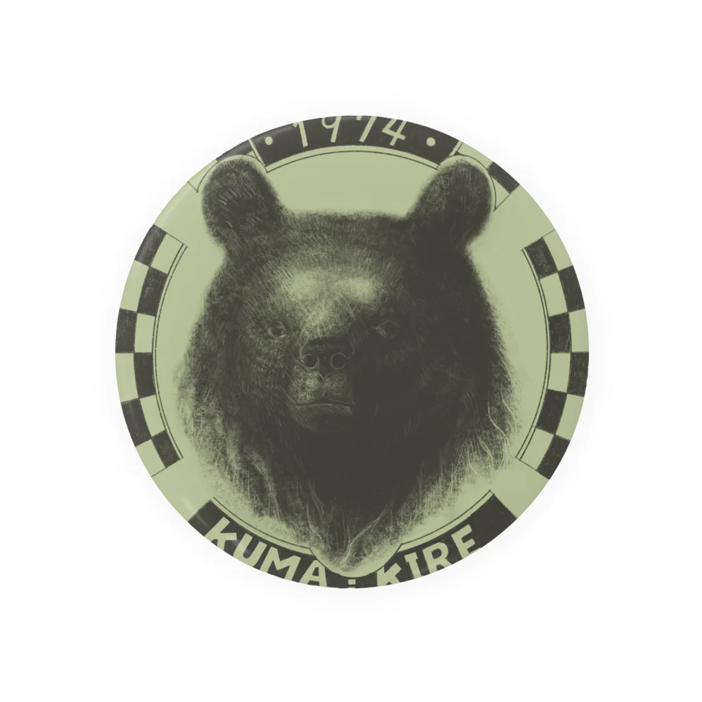 クマイキレのkumaikire エンブレム Tin Badge