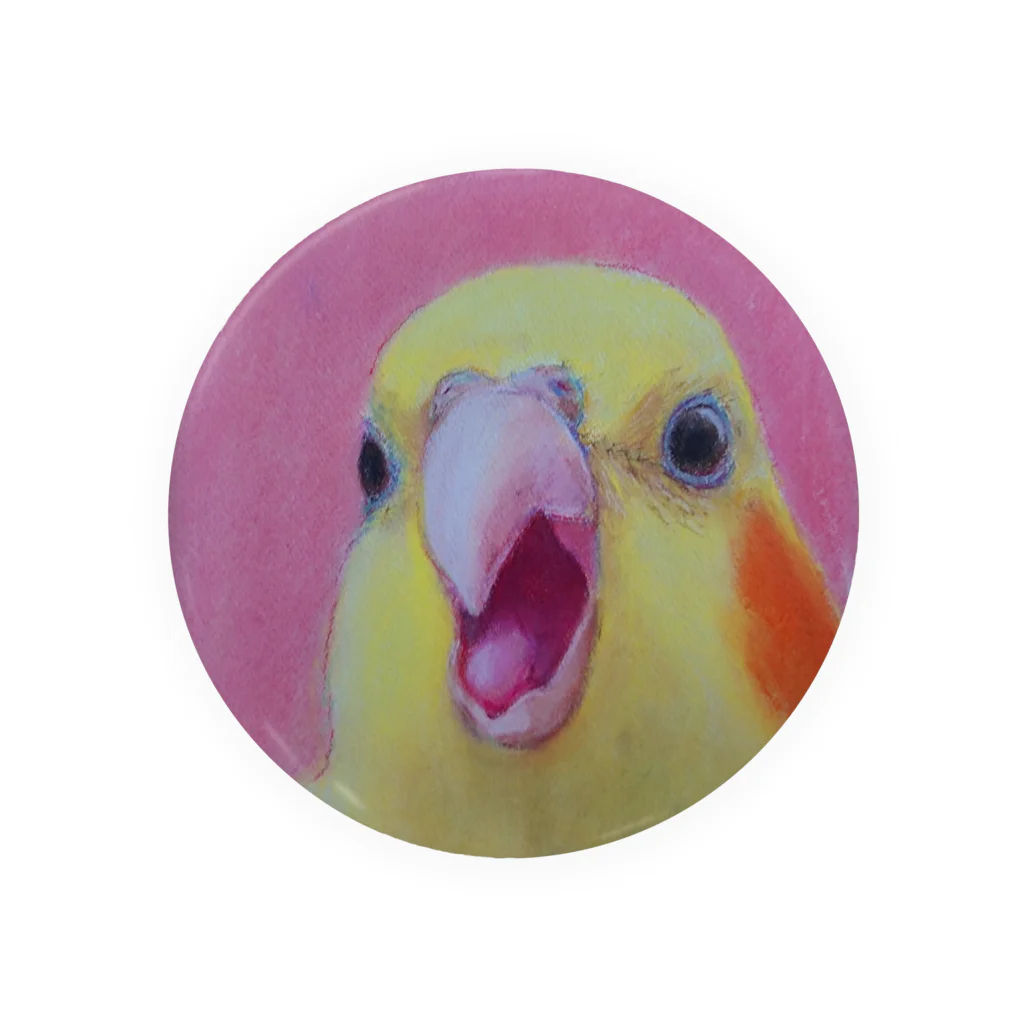 さぎりのオカメインコのいちゃもん Tin Badge