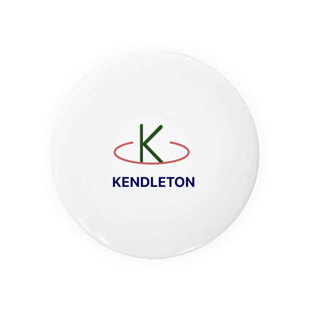 KENT STATEのKENDLETON カレッジロゴ 缶バッジ