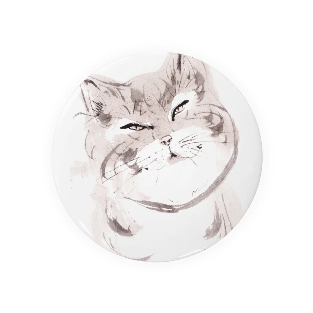 絵師冬奇のECO　CAT　BAG　ECB Tin Badge