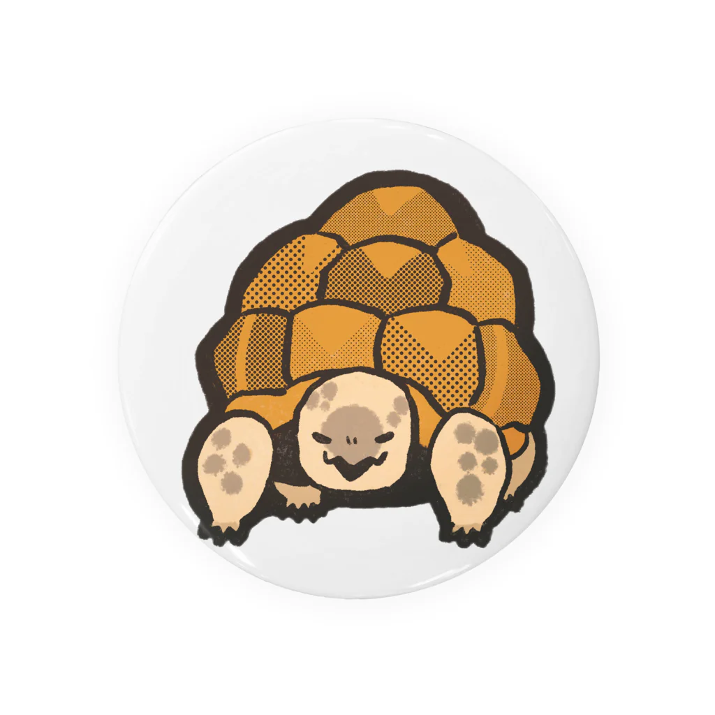 カメまる子🐢のギリ太くん(怒vr) Tin Badge