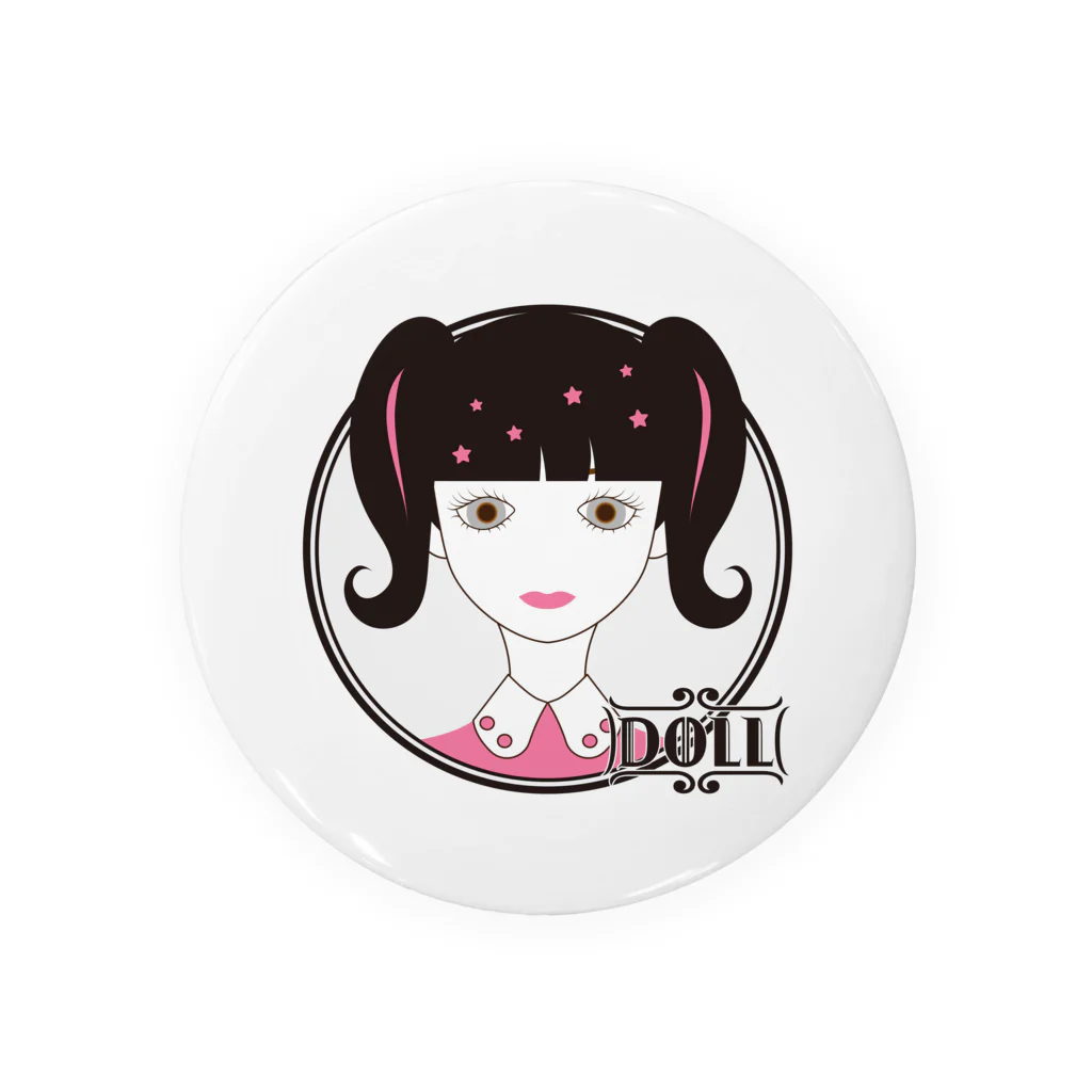 A33のDOLL 03 Tin Badge