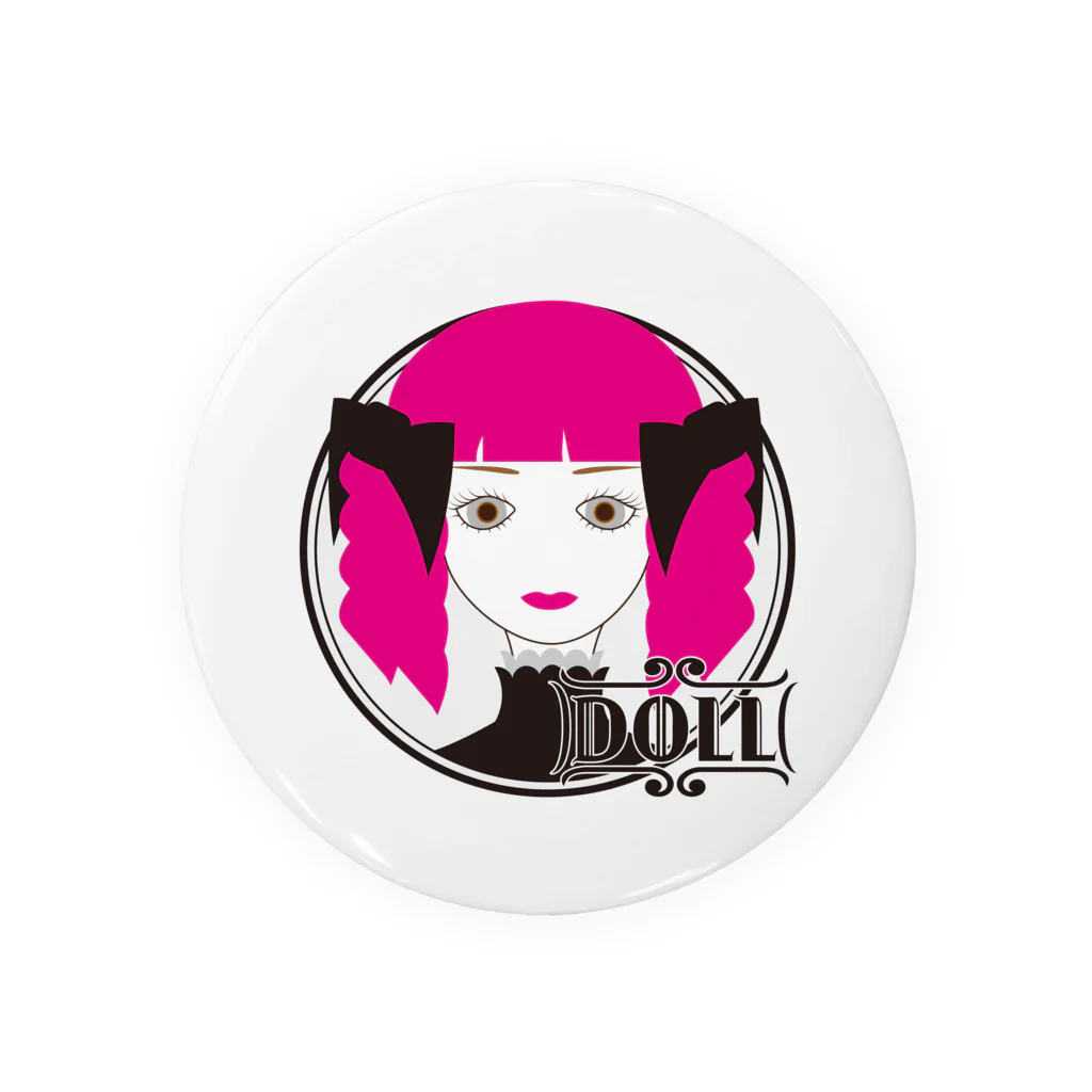 A33のDOLL 01 Tin Badge