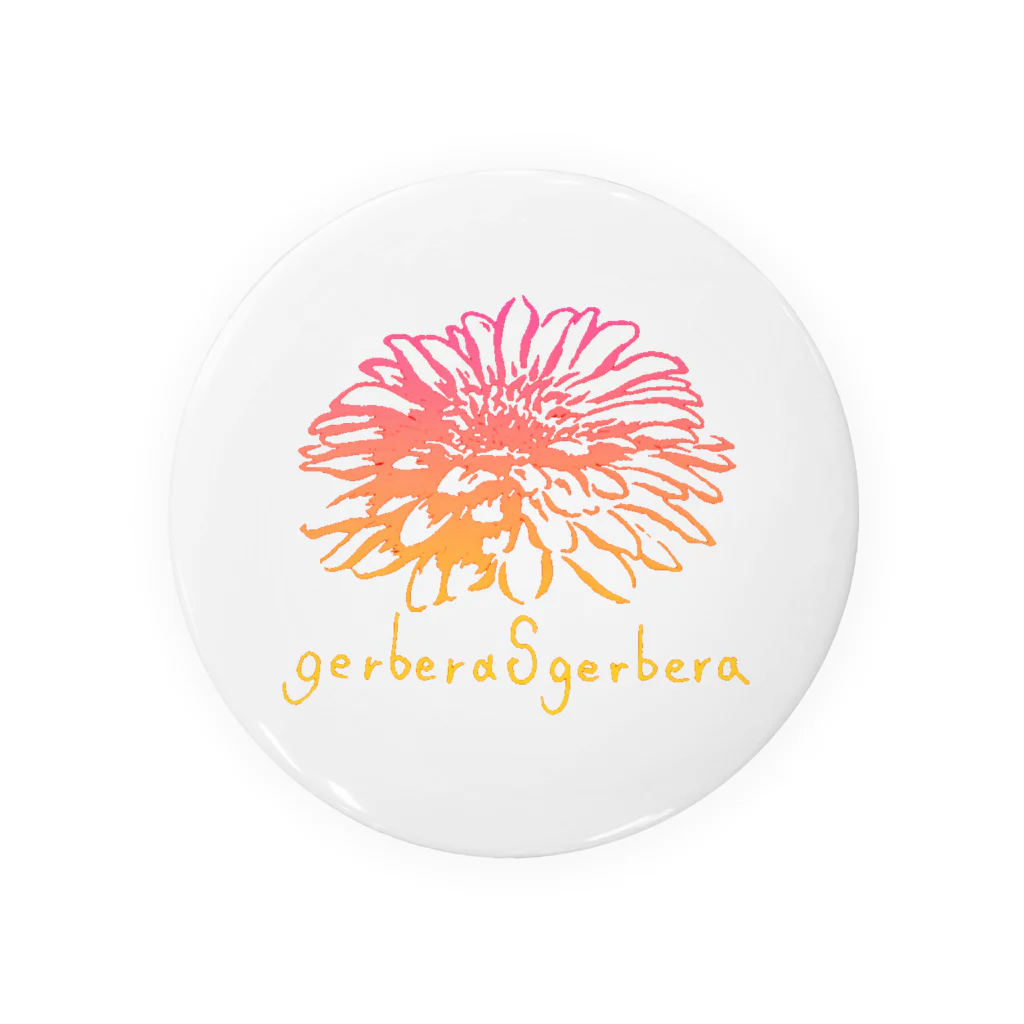 gerberasgerberaのgerberasgerbera Tin Badge