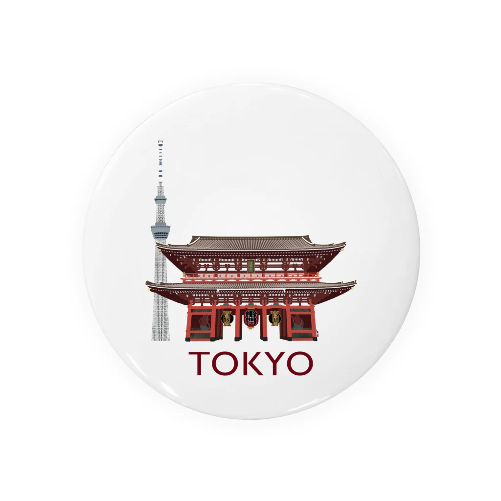 MrKShirtsの東京 浅草 Tin Badge