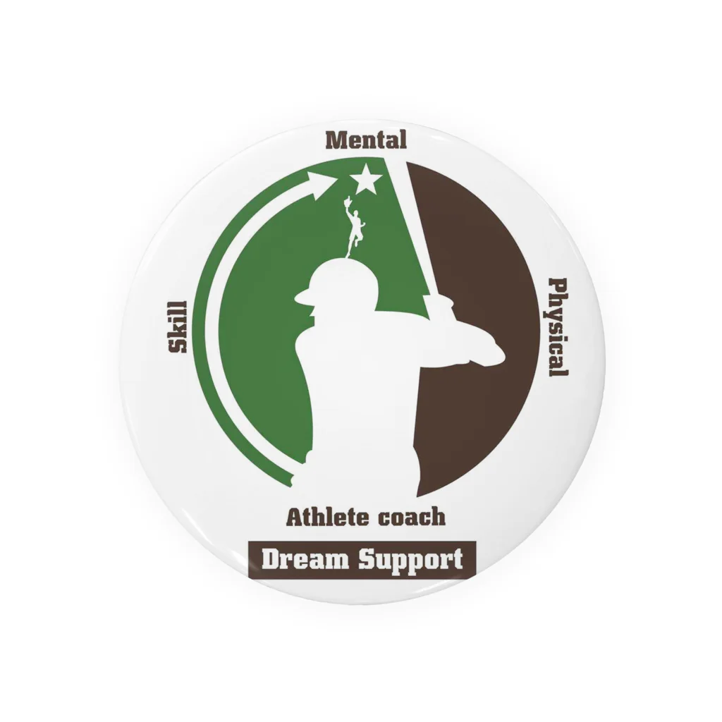 dream supportのdream support2. Tin Badge