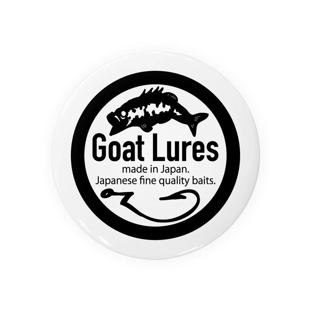 Goat Lures オンラインショップのGoat Luresグッズ Tin Badge