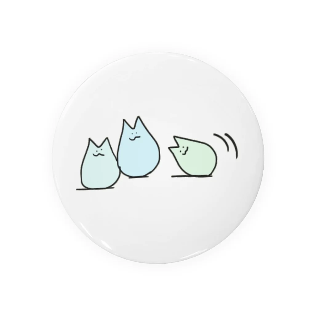 だめかわいい。のト◯ロじゃないよ。 Tin Badge