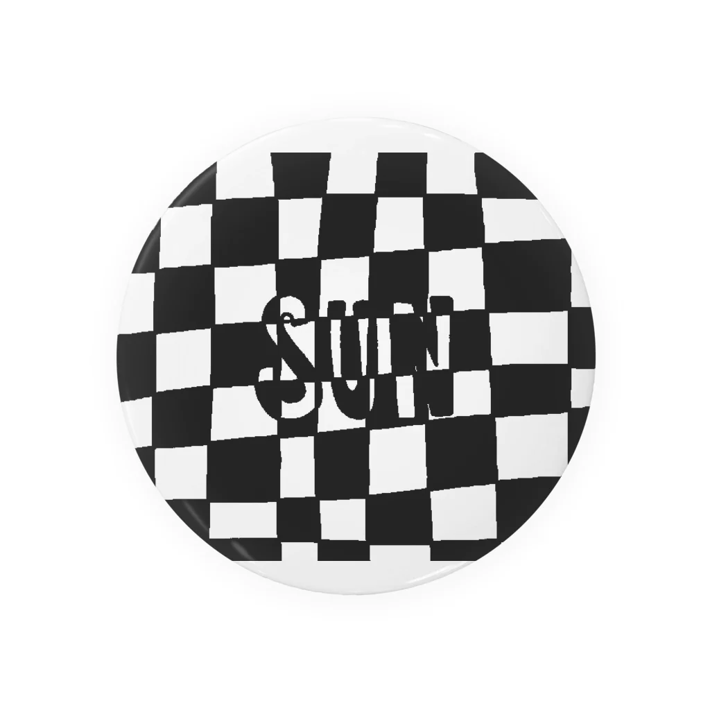 晴田書店のSUN Tin Badge