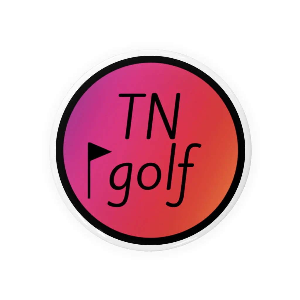 TN golfのTN golf 缶バッジ