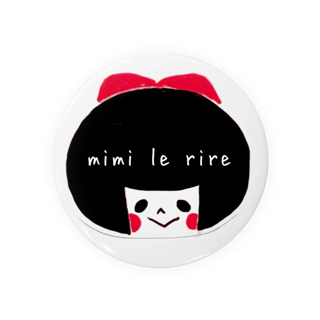 似顔絵＊mimi le rire〜ﾐﾐﾙﾘｰﾙ❁yukiのももこ 缶バッジ