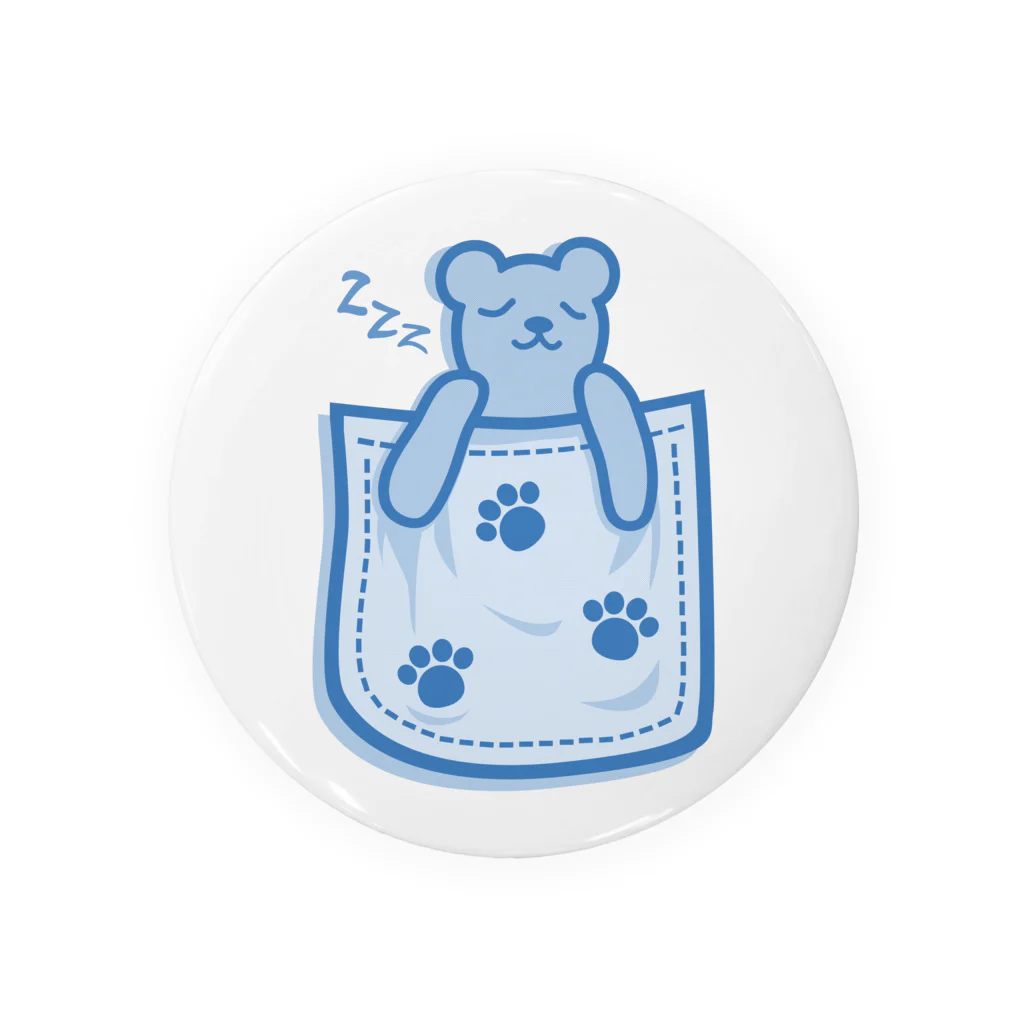 AURA_HYSTERICAのBear_in_the_Pocket Tin Badge