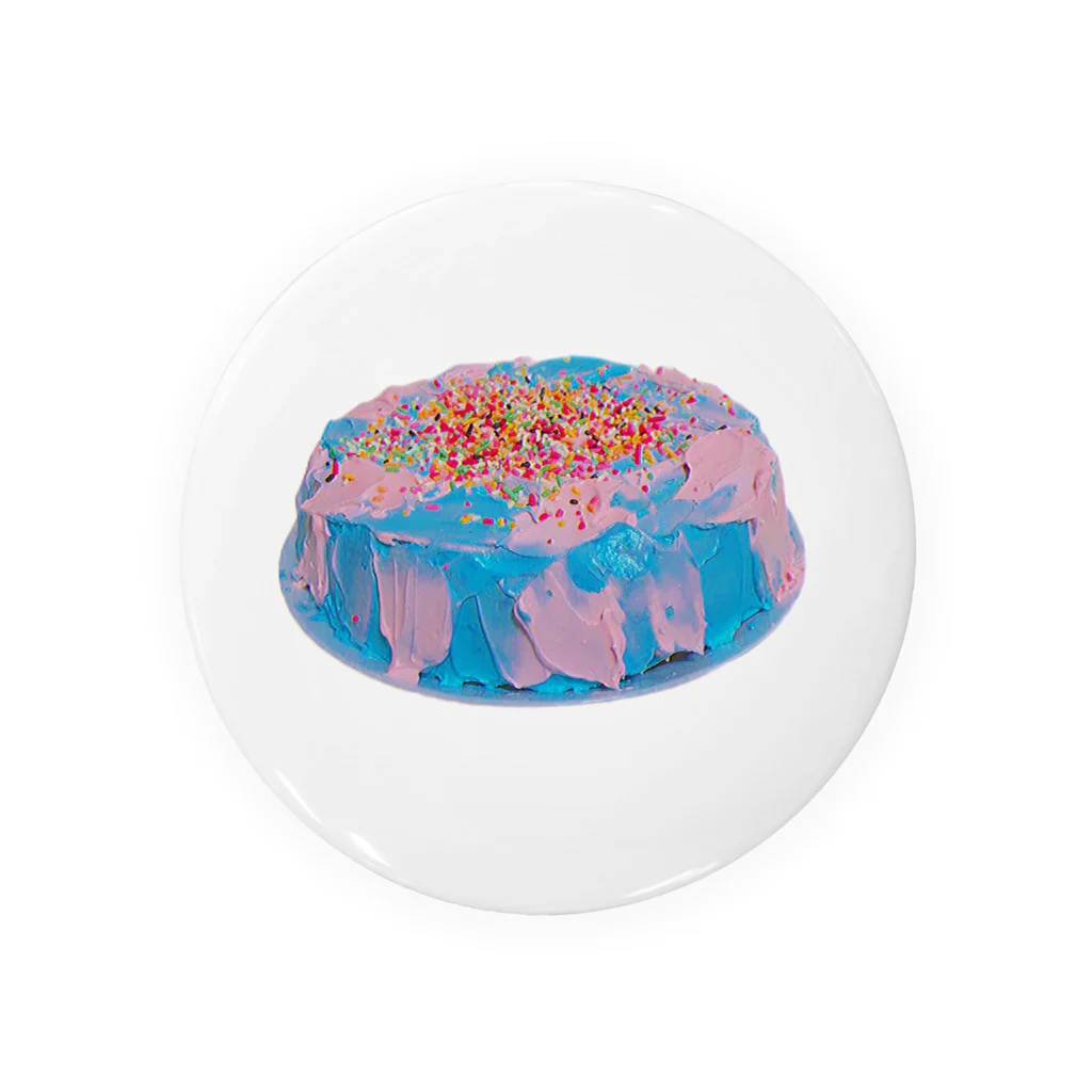 Haunted LabのColorful marble cake 派手なケーキ Tin Badge