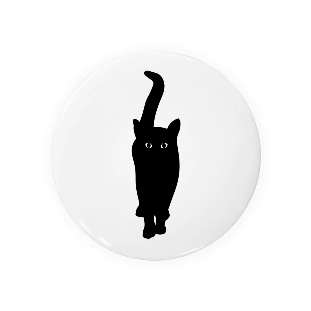 CyclingEXのねこシルエット2 Tin Badge