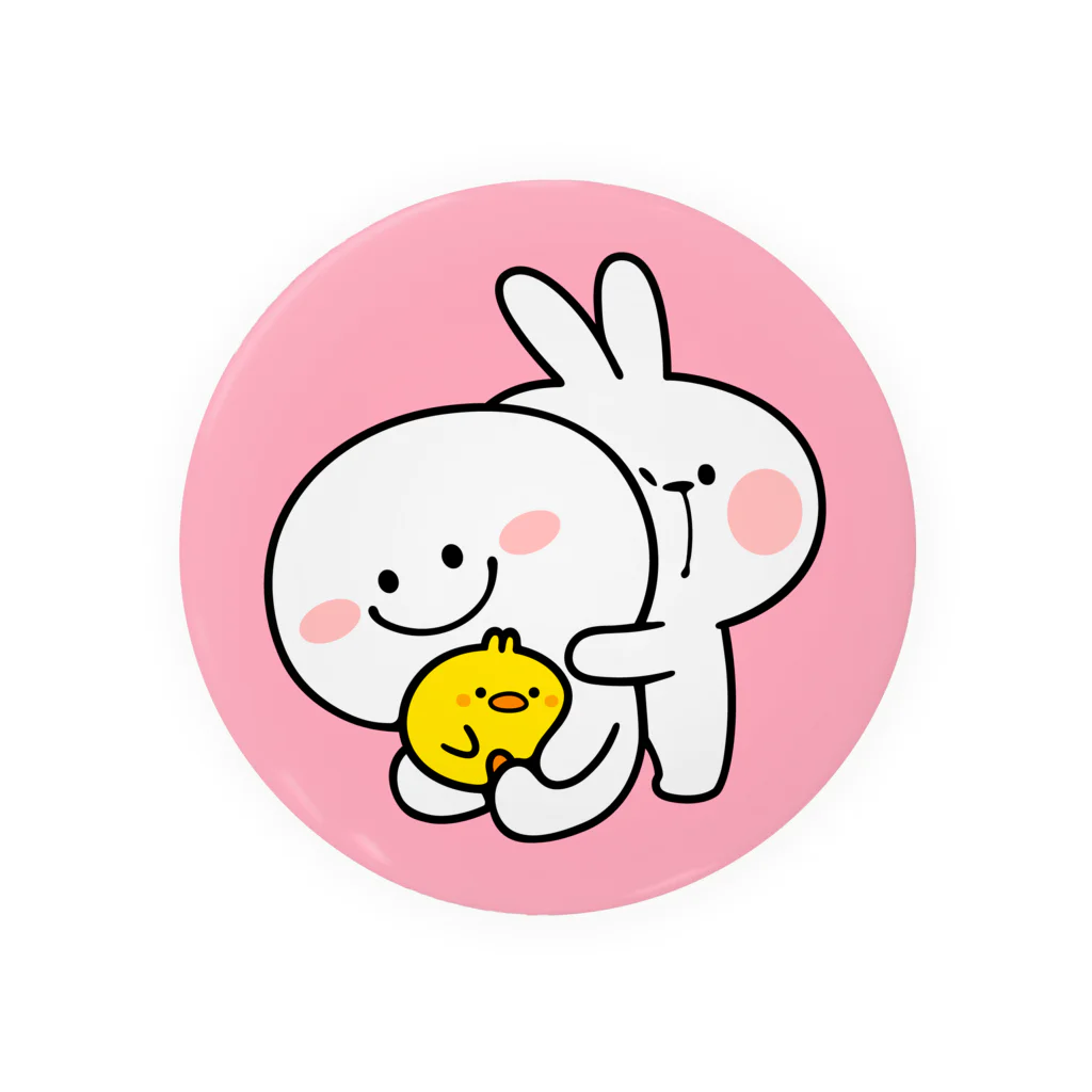AKIRAMBOWのSpoiled Rabbit / あまえんぼうさちゃん Tin Badge
