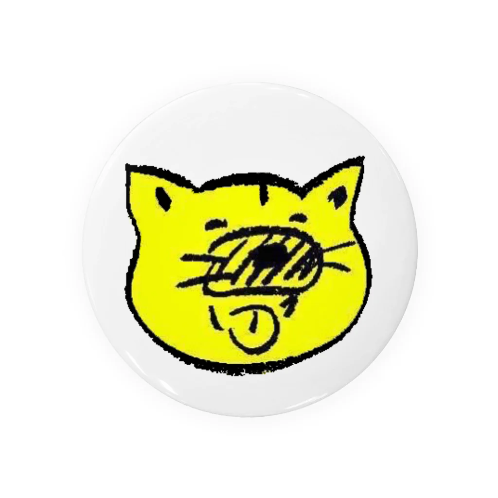 天狗キャットのごんむく(yellow) 缶バッジ