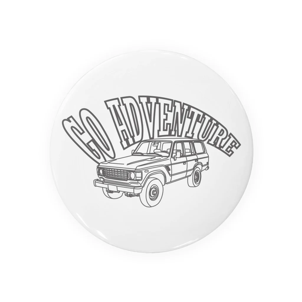 Atco.のGO　Adventure Tin Badge