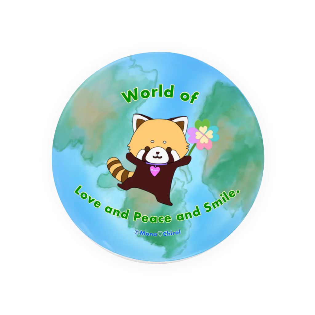 Mona♡ChirolのWorld of Love＆Peace＆Smile Ver.⑤ -Monaくんver.- Tin Badge