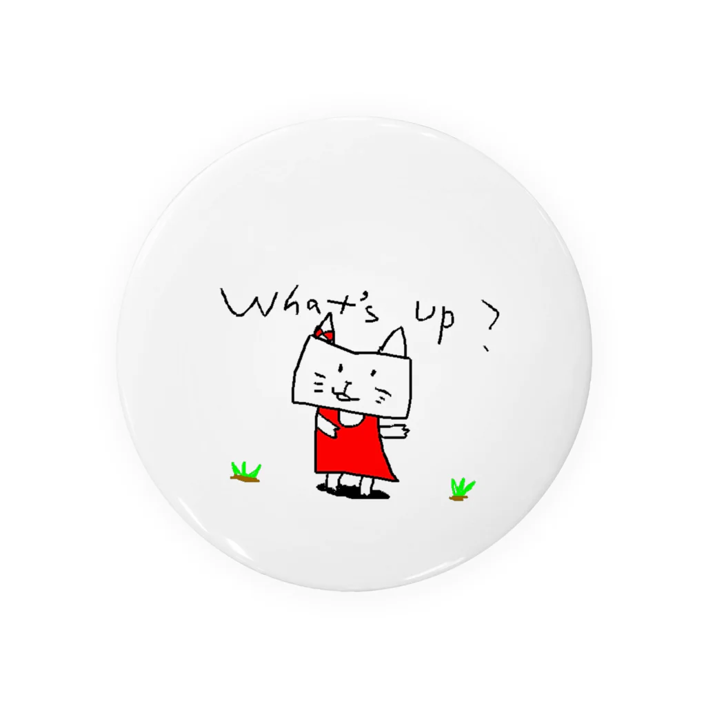 ぺろりんのめすねこ Tin Badge