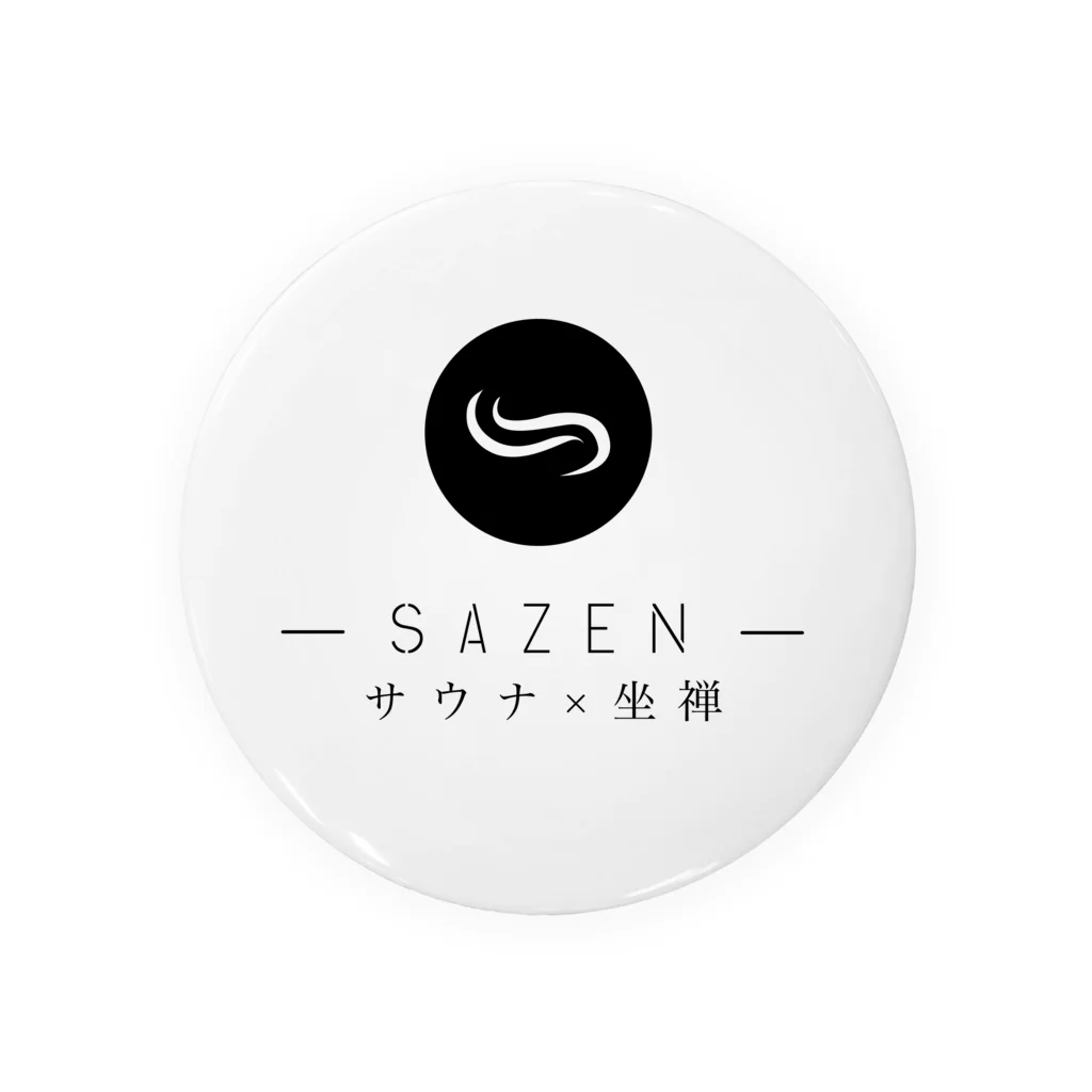 Sauna Linkのサ禅　-SAZEN- Tin Badge