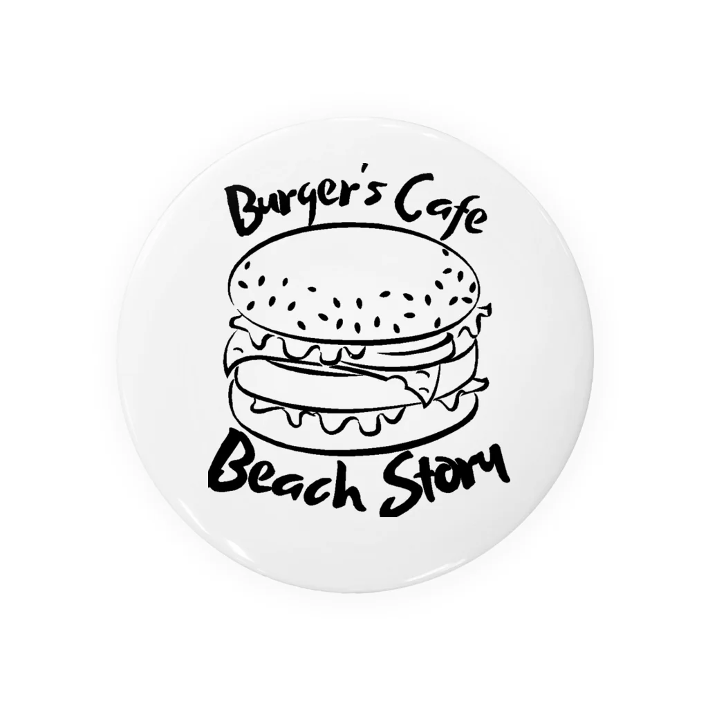 バーガーズカフェビーチストーリーのビーチストーリー　 Tin Badge