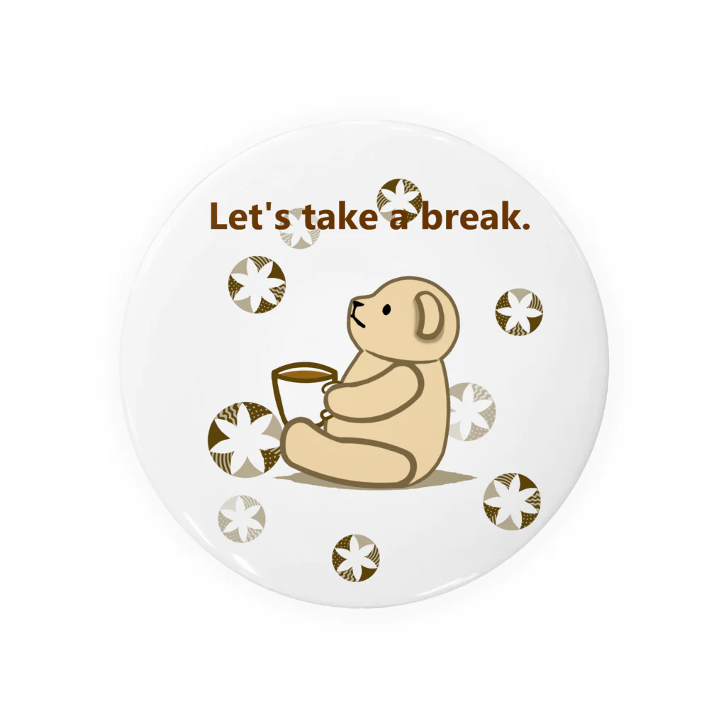 PERIDOTのcoffee break Tin Badge
