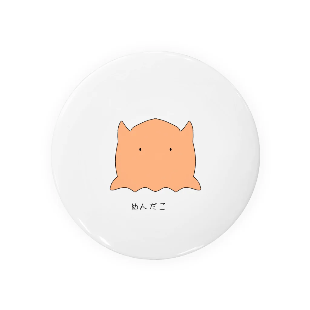 libraryのめんだこ Tin Badge