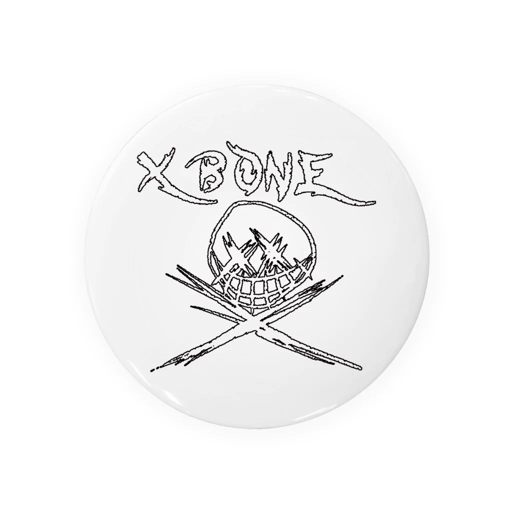 Ａ’ｚｗｏｒｋＳのRAKUGAKIXBONE Tin Badge