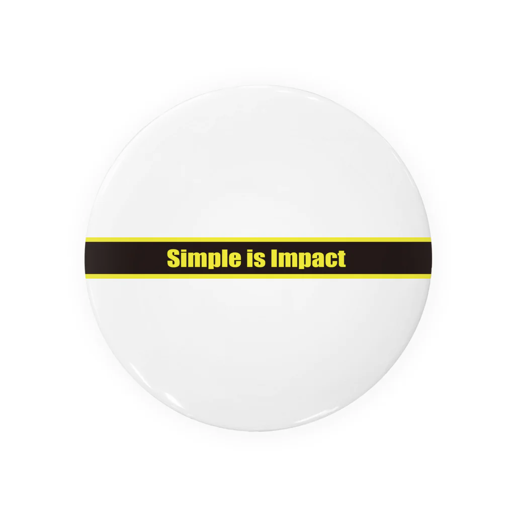 southernのSimple is Impact Tin Badge