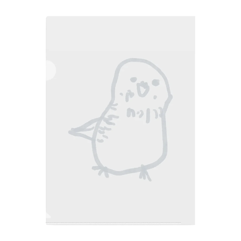 tamaccoのインコさん Clear File Folder