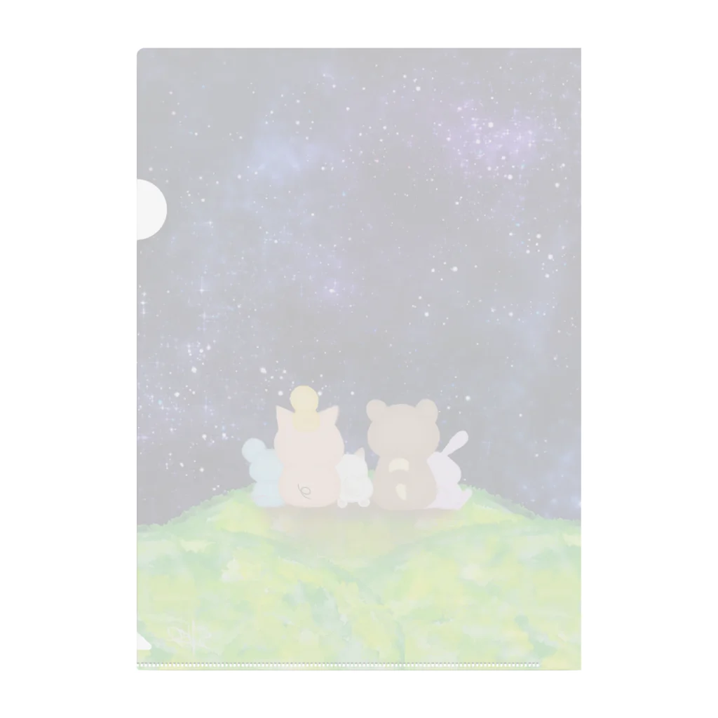 ぶーたんと仲間たちの星空とともに… Clear File Folder