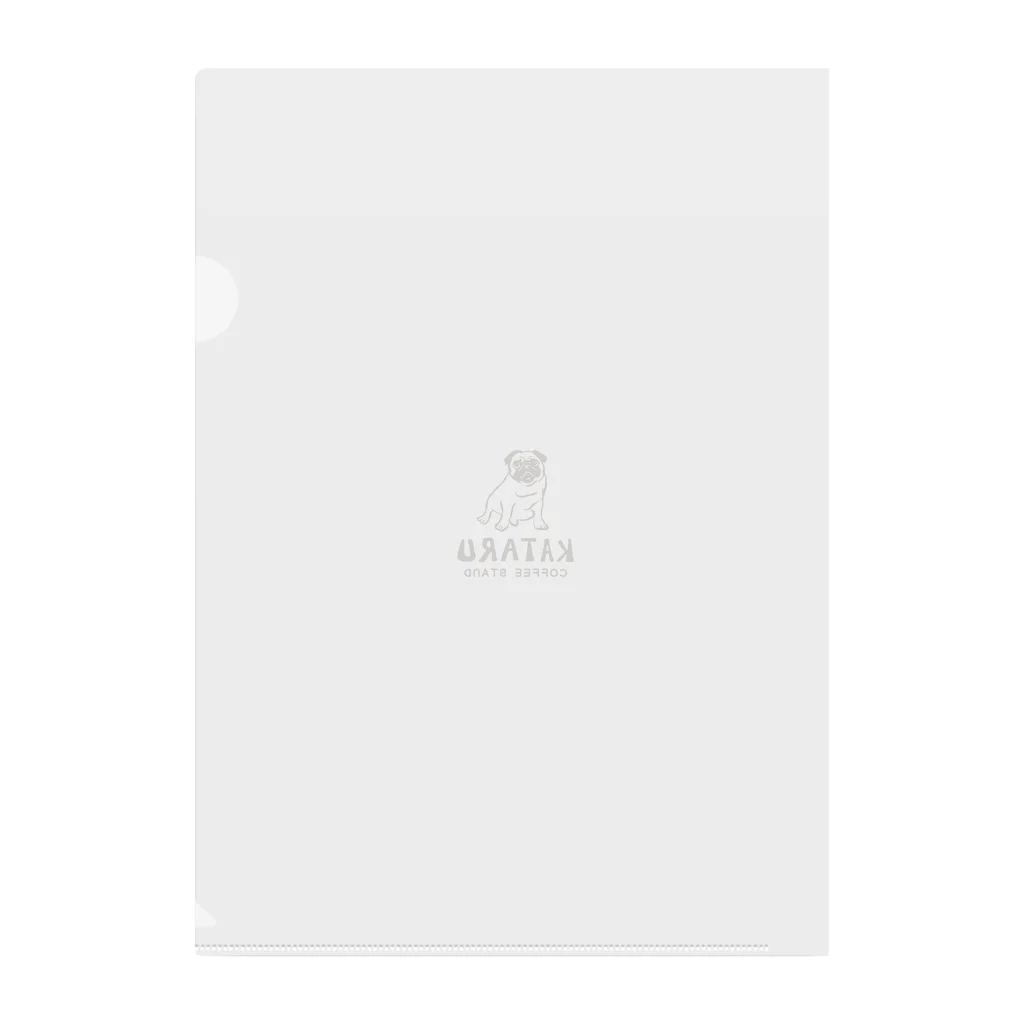 PEACE RIBBONのKATARU COFFEE Clear File Folder