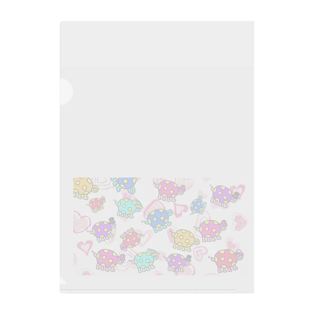 🐢かめきち🐬の6月限定かめぱら!! Clear File Folder