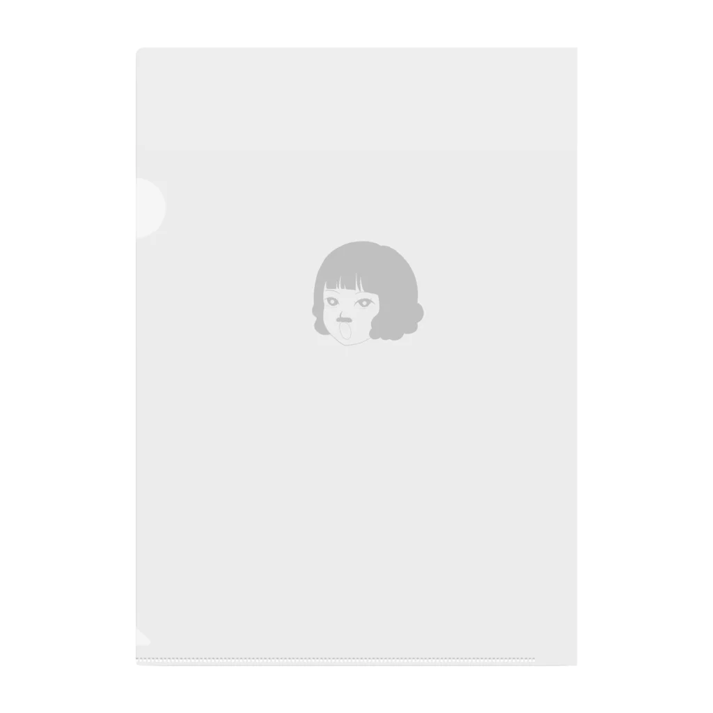 さくさくのひげ Clear File Folder