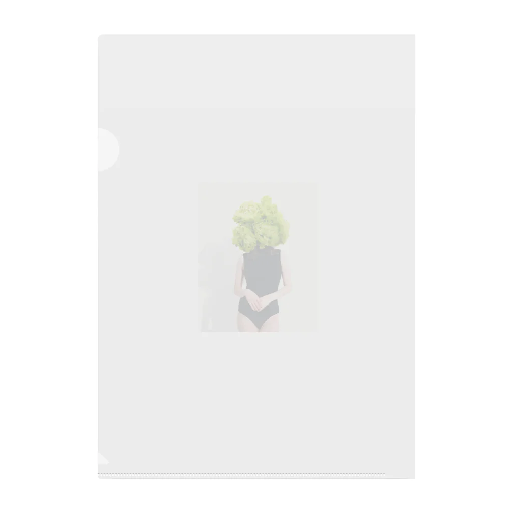 trickNFTartの土桔梗(Eustoma) Clear File Folder