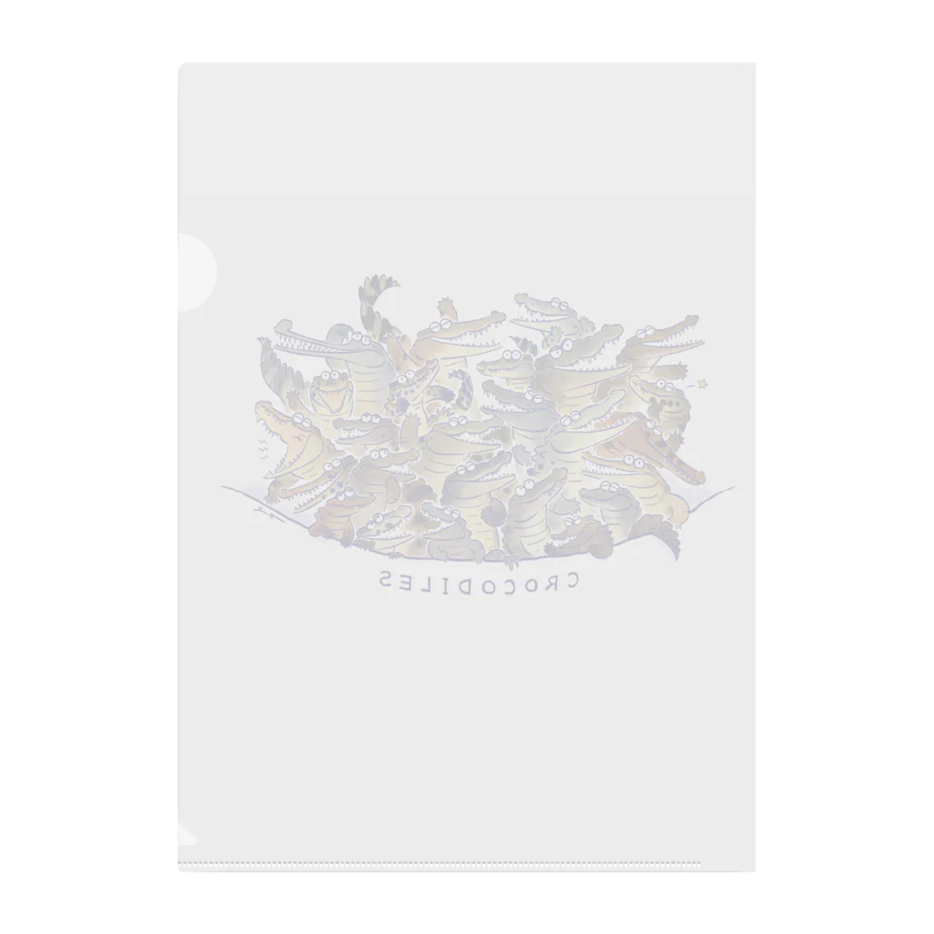 あめみやのCROCODILES Clear File Folder