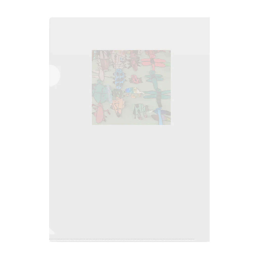 ギフっ子SHOPの虫ちゃん Clear File Folder