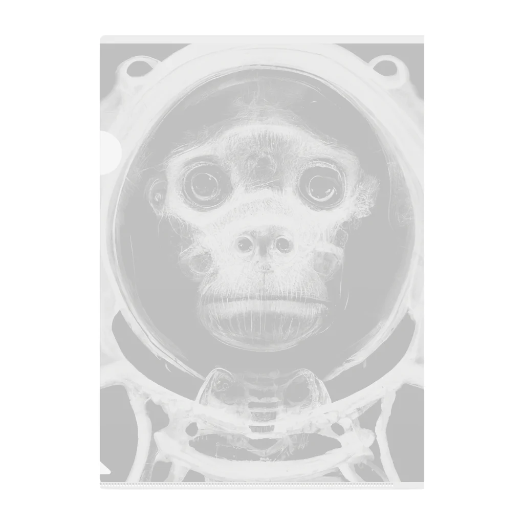 Eye2EyeのSpace Monkey #2 クリアファイル