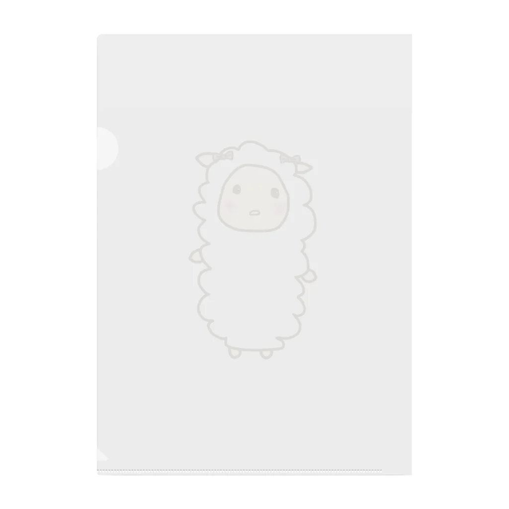 さきまるらんどの子羊のさちよ Clear File Folder