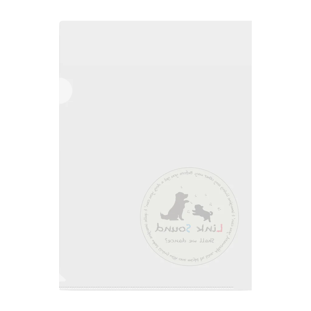 Bordercollie StreetのLS-N1-1 Clear File Folder