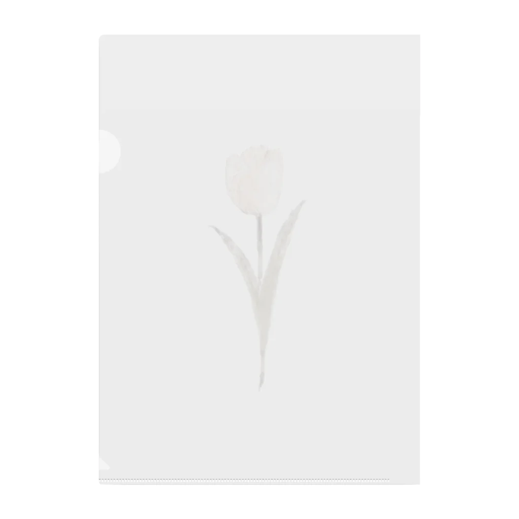 rilybiiの*airy sugar antique flower Clear File Folder