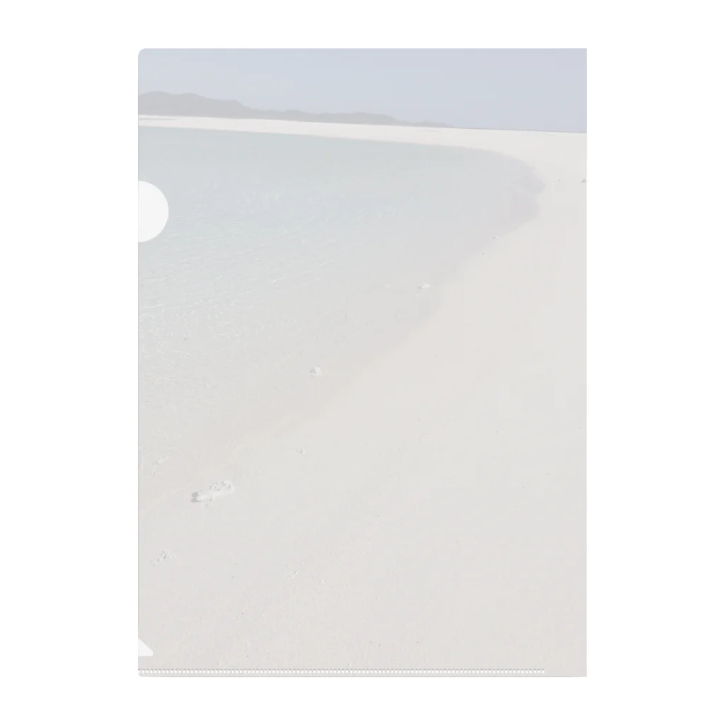 ハイサイ沖縄の海辺 Clear File Folder