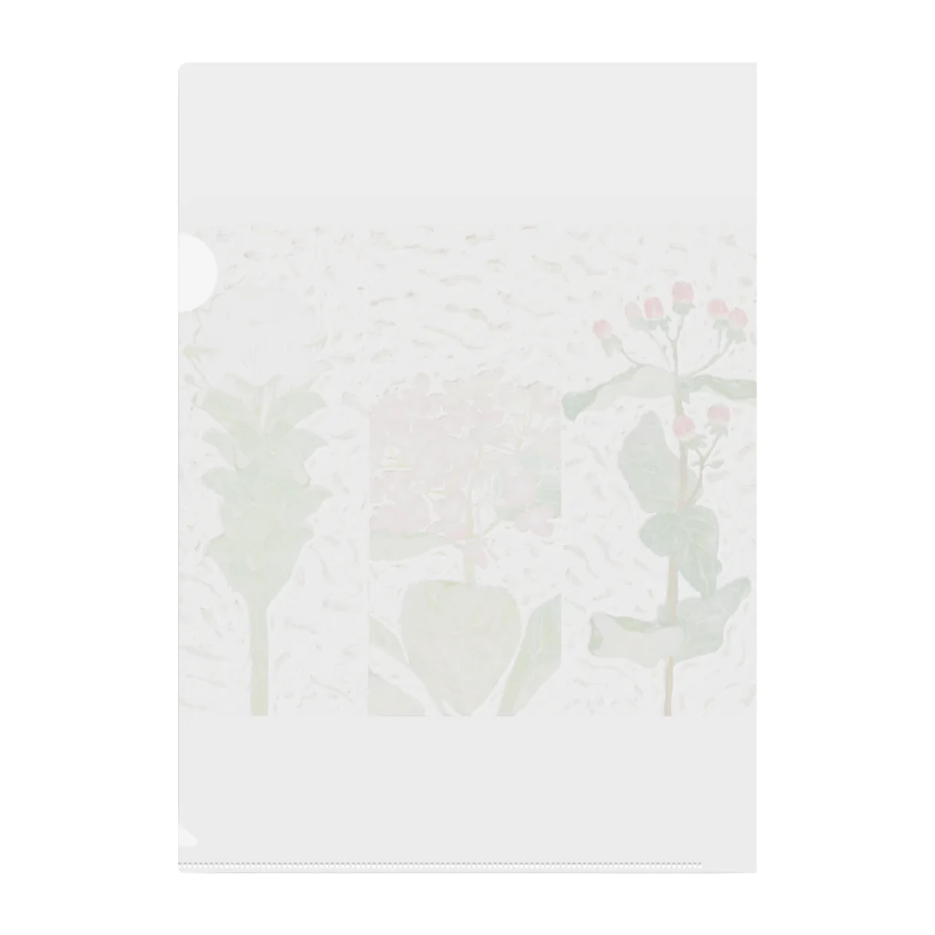 やまこの６月の植物たち Clear File Folder