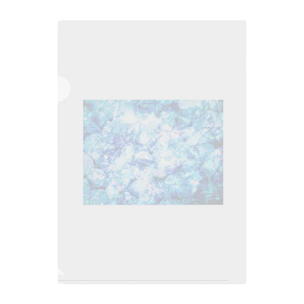 さつきのBlue Blue fragment Clear File Folder