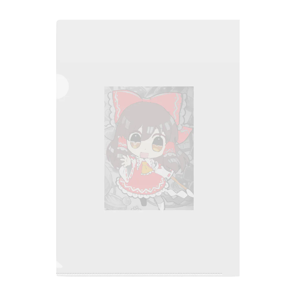 🏀ゆっくりバスケのお店のアイコンのグッズ Clear File Folder