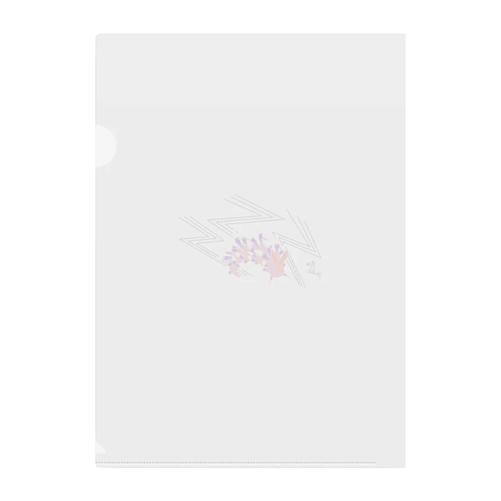 moeseaslugのアデヤカミノウミウシ Clear File Folder