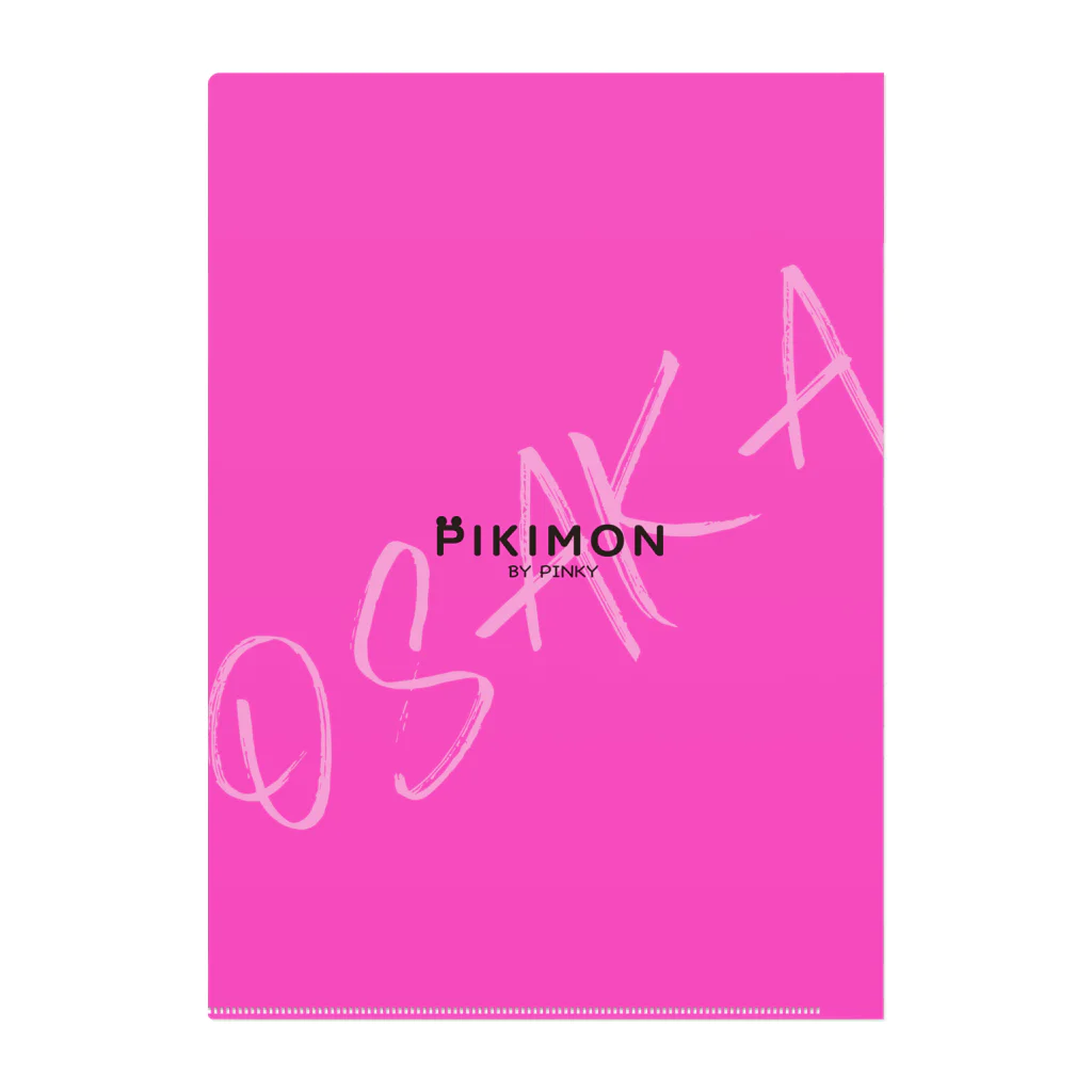 PIKIMONのぴきだこ OSAKA Clear File Folder