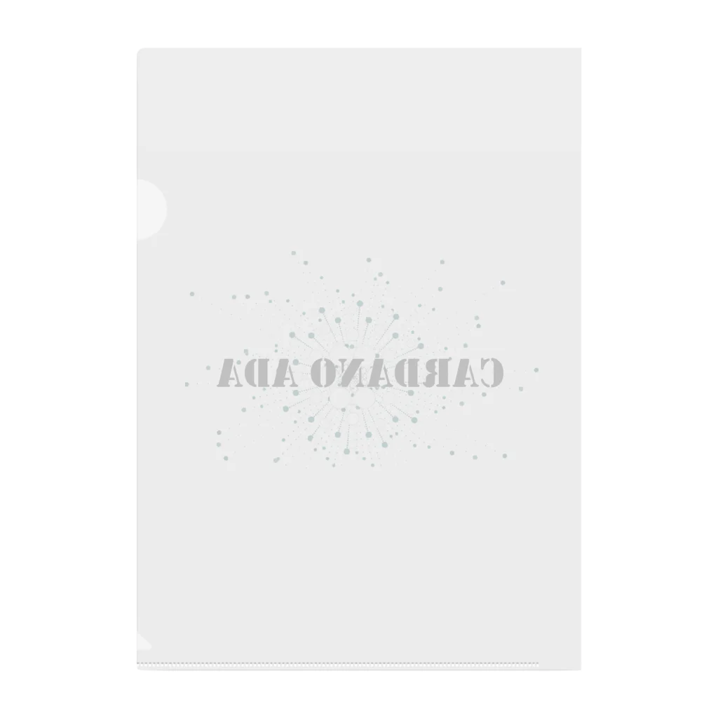 BBdesignのカルダノ　ADA２ Clear File Folder