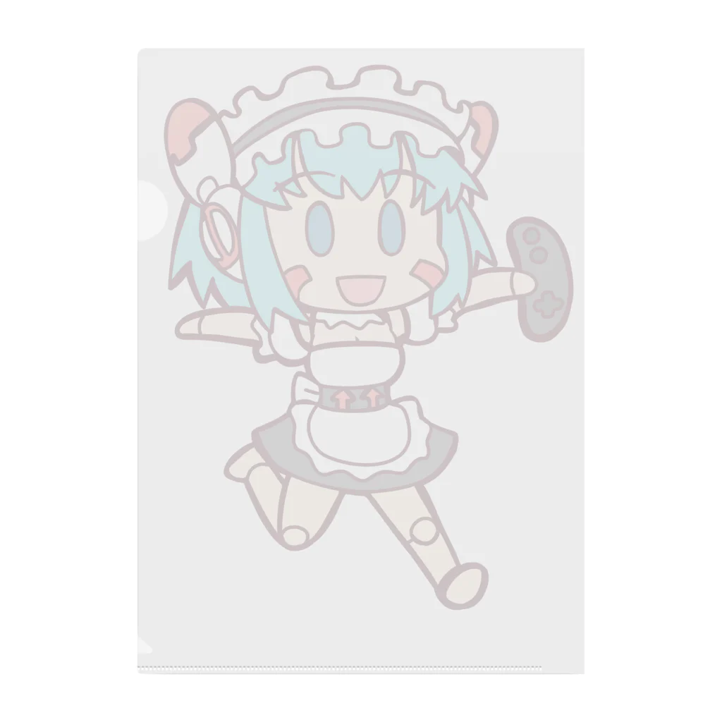 まやしのお店のレベラゲちゃん Clear File Folder