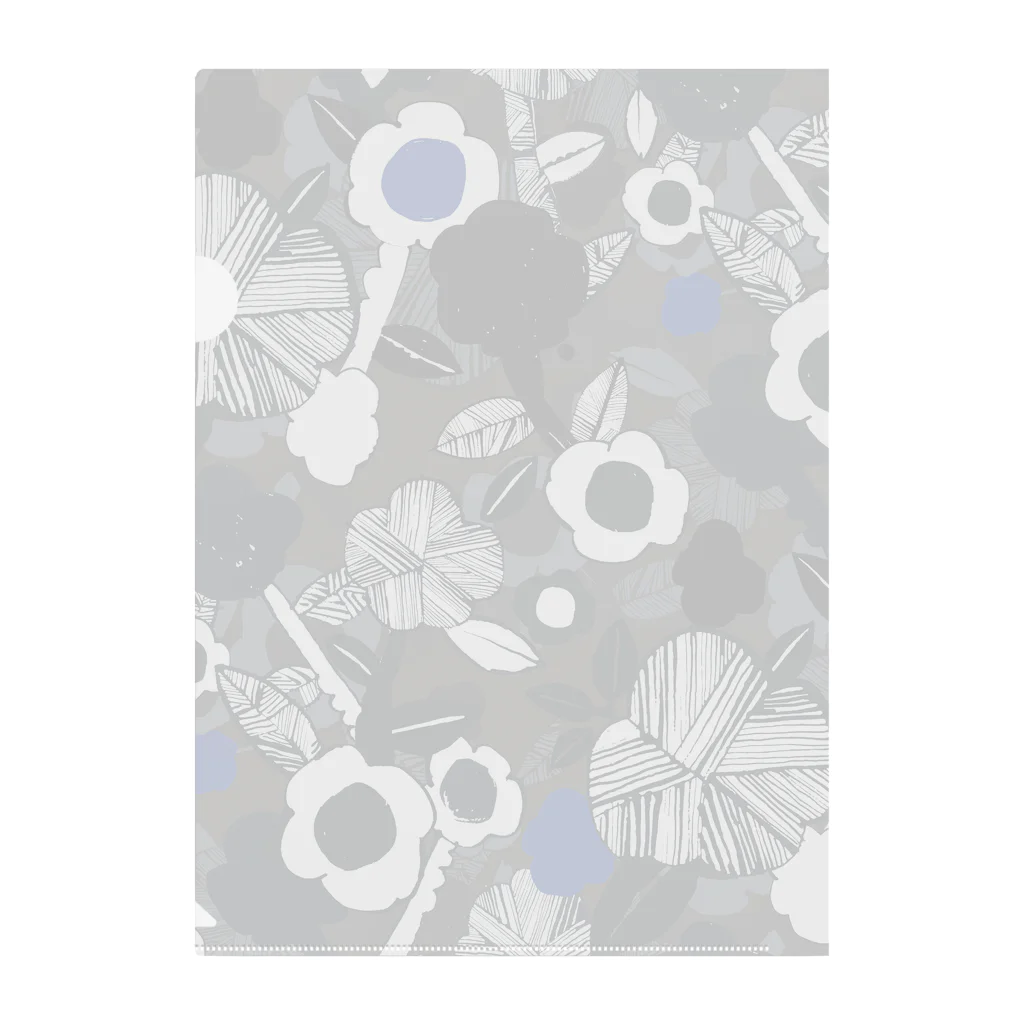 こうのかなえのflower Clear File Folder